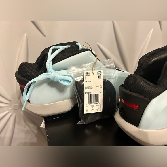 Adidas (NWT) SZ 11 Crazy 1 Kobe ice blue men’s shoe #IG5896 - Picture 5 of 13